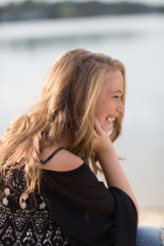 laughing teen portrait, Bergen County Photographer